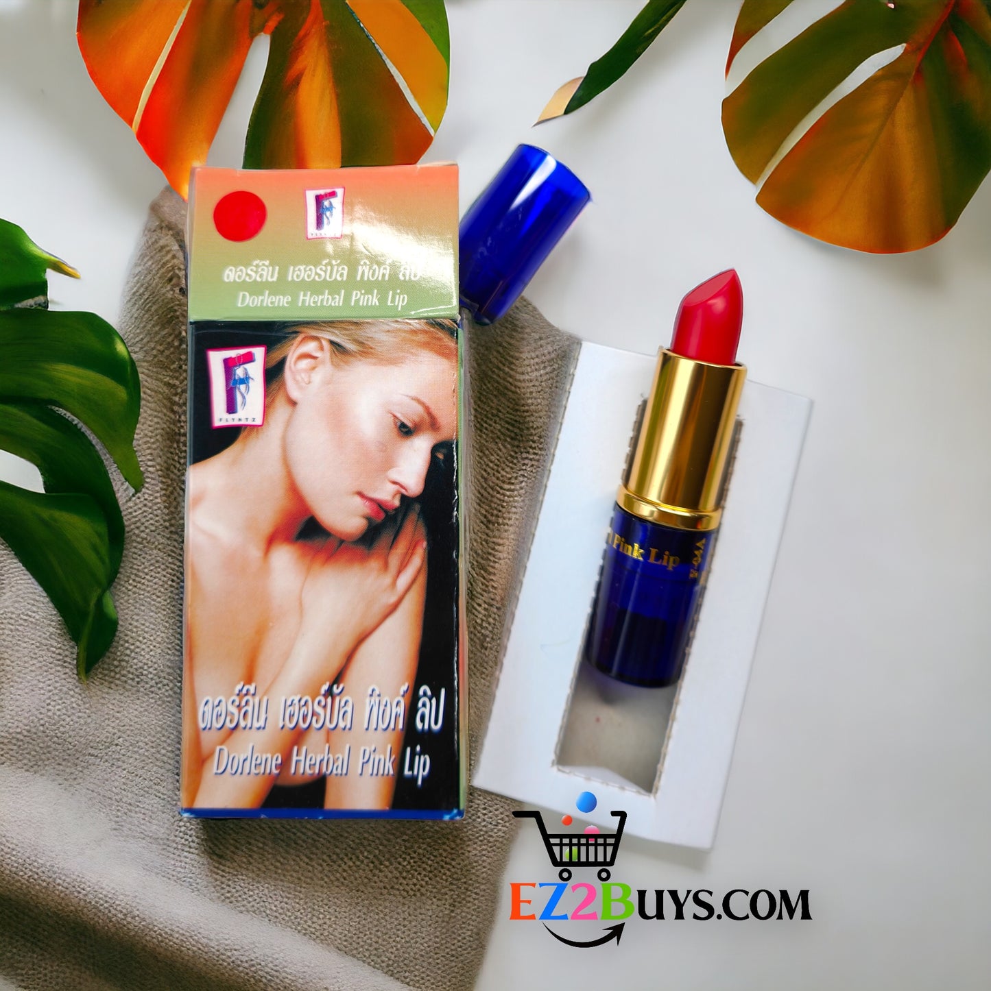 Dorlene Herbal Pink Lip Balm Color-Changing